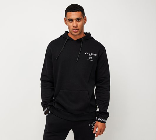 Branded Cuff Hoodie