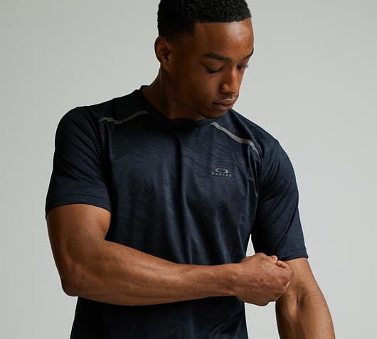 Camo Jacquard T-Shirt