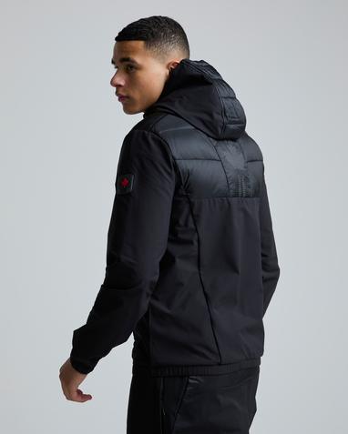 Arosio Hybrid Full Zip Hoodie