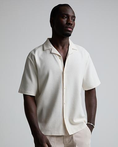 Textured Knitted Shirt