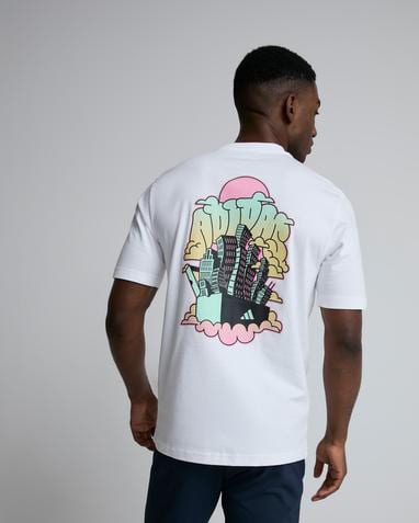 90s Nostalgia City Graphic T-Shirt