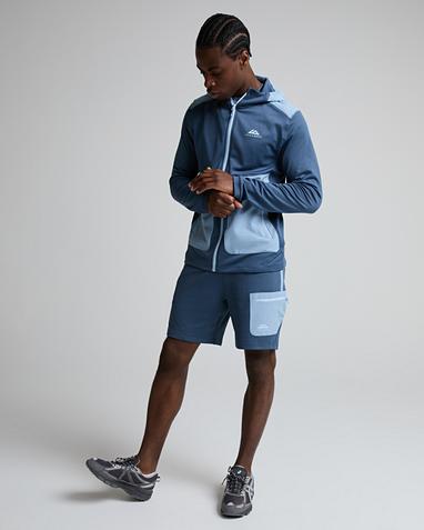 Vale Gridded Fleece Hoodie