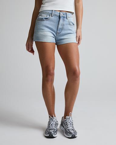 Womens Gianna Mid Rise Denim Short