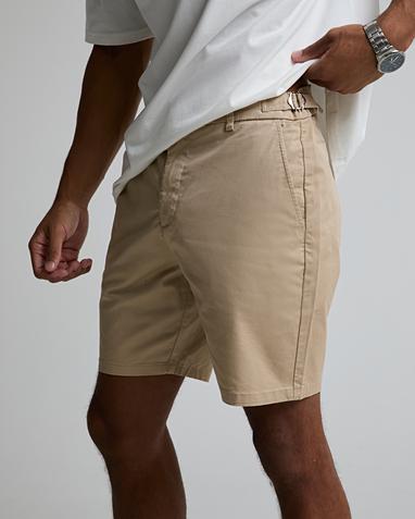 Chino Side Buckle Short