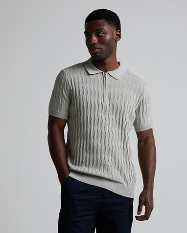 Egyptian Diamond Short Sleeved Polo