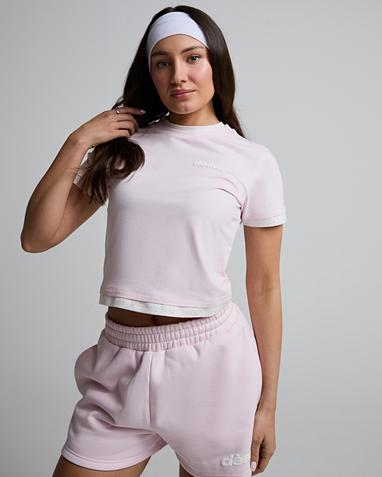 Womens Polka Layer T-Shirt