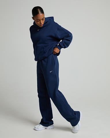 Womens Studio Fleece Open Hem Pant