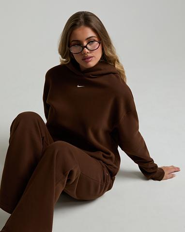 Womens Studio Fleece Oversize Hoodie