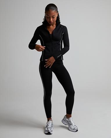 Womens Adapt Full Zip Long-Sleeve Top 
