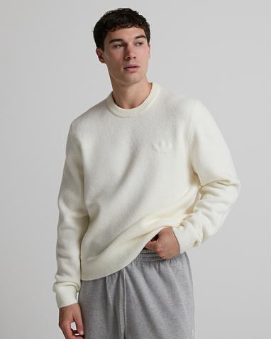 Trefoil Knit Sweatshirt