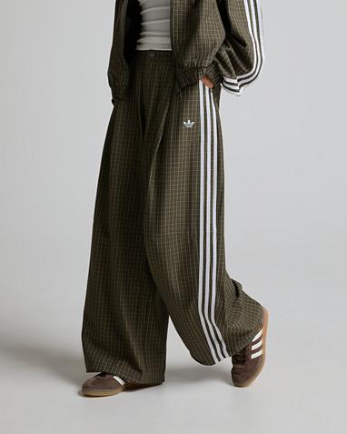 Womens Micro Check Track Pant