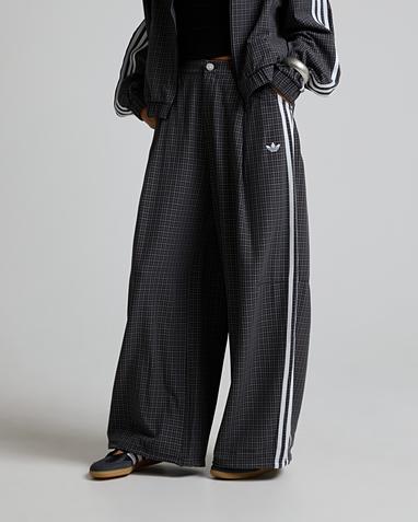 Womens Micro Check Track Pant