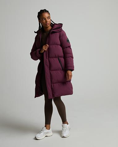 Womens Alora Longline Puffer Jacket 