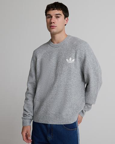 Trefoil Knitted Sweatshirt