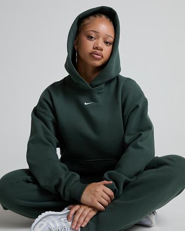 Womens Studio Fleece Oversize Hoodie