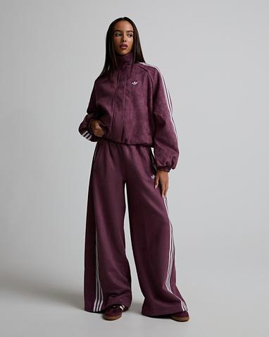 Womens Adilenium Faux Suede Track Pant