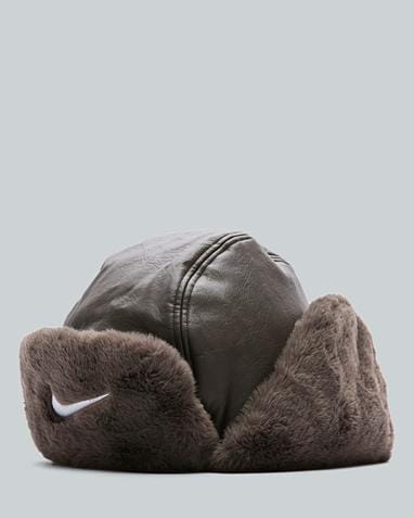 Faux Leather Flying Trapper Cap