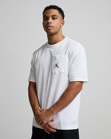 Pocket Short Sleeve Crew Neck T-Shirt