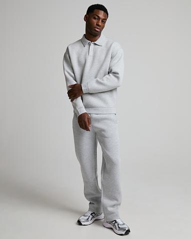 Neoprene Rugby Polo Sweatshirt