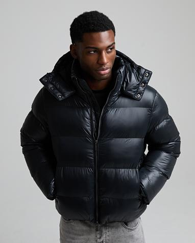 High Shine Puffer Jacket
