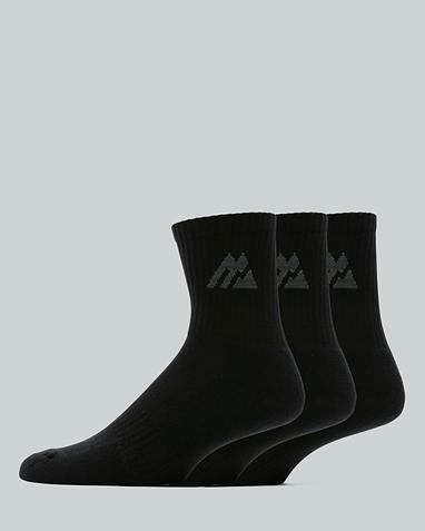 Kids 3 Pack Crew Sock