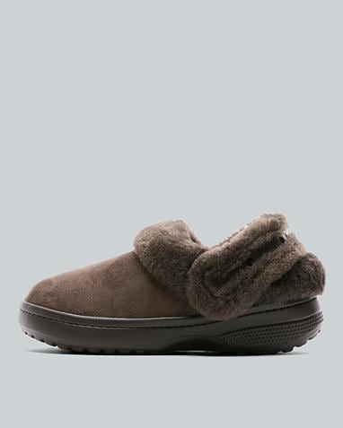 Womens Unfurgettable Suede Clog