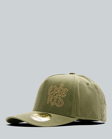 Graffiti Denim Cap
