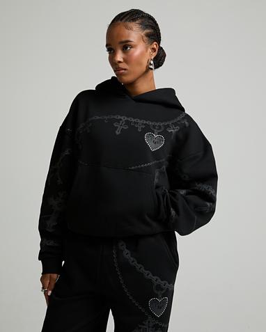 Womens Chainz Overhead Hoodie