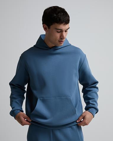 Jersey Interlock Overhead Hoodie