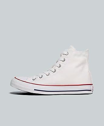 Converse Womens Chuck Taylor All Star High Trainer in Optical White