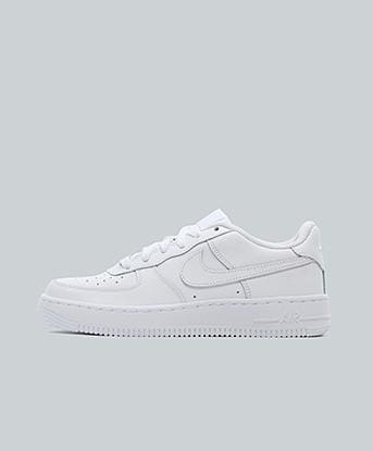 Nike Junior Air Force 1 Low Trainer in White