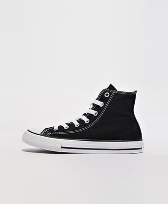 Converse Infant Chuck Taylor All Star High Trainer in Black / White