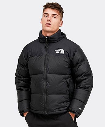 The North Face 1996 Retro Nuptse Jacket in Black