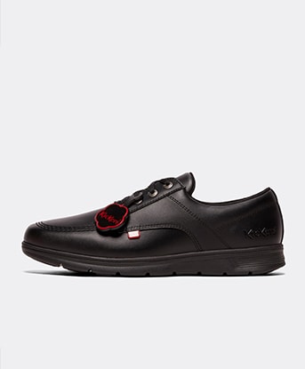 Kickers Kelland Lace Lo Shoe in Black