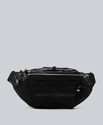 Monterrain Lirin Hip Pack in Black / Silver