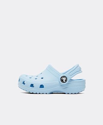 Crocs Nursery Classic Clog in Blue Calcite