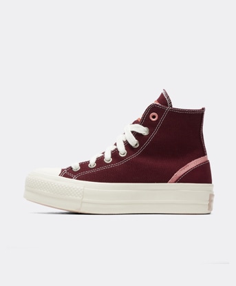 Deep Bordeaux / Egret