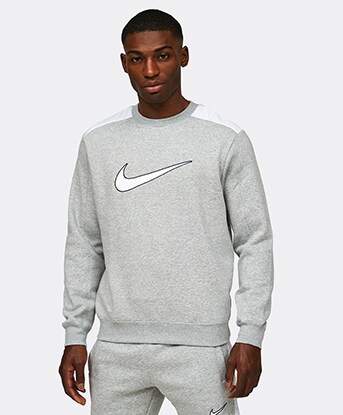 Dark Grey Heather / White