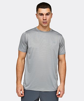 New Balance Run T-Shirt in Grey