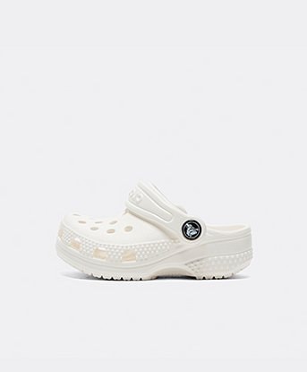 Crocs Nursery Littles Classic Clog in White