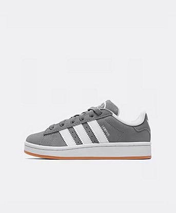 adidas Originals Infant Campus 00s Trainer in Grey Heather / White