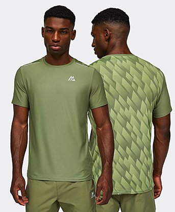 Montirex Charge Print T-Shirt in Orchard / Eden