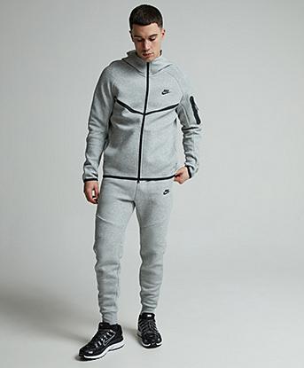 Nike Tech Fleece Jogger  in Dark Grey Heather