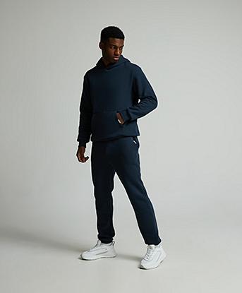 Closure London Relaxed Fit Suit in Navy