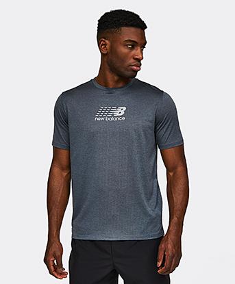 New Balance Athletics Graphic T-Shirt  in Grey