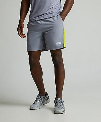 The North Face 24/7 Embossed Short in Pearl Mist
