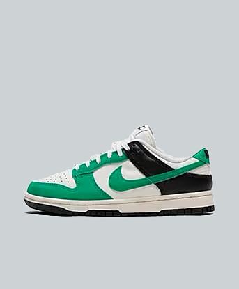 Nike Womens Dunk Low Trainer in Sail / Stadium Green / Black