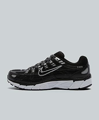 Nike P-6000 Trainer in Black / Anthracite / Silver / White