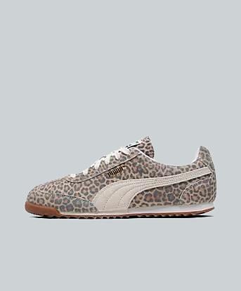 Puma Womens Arizona Trainer in Leopard / Black