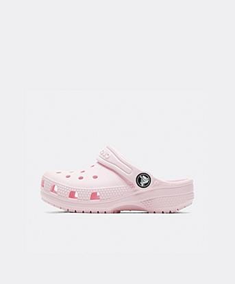 Crocs Nursery Classic Clog in Pink Milk